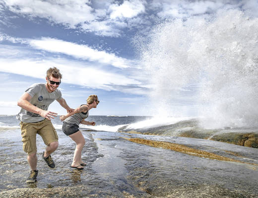 Bicheno Blowhole Bicheno Blowhole | rondreis Tasmanië