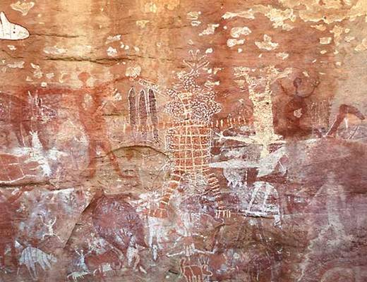 Groote Eylandt Aboriginal tekeningen | rondreis Australië