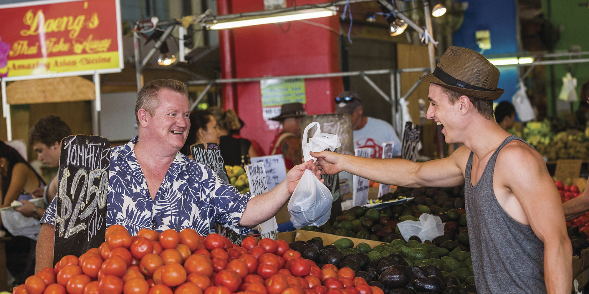 Rusty's Market Cairns | vakantie Australië