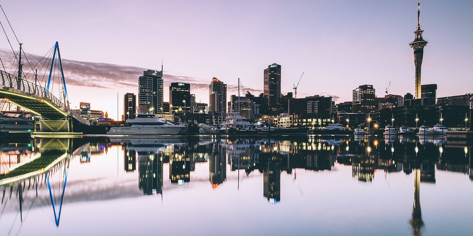 Auckland skyline | vakantie nieuw zeeland