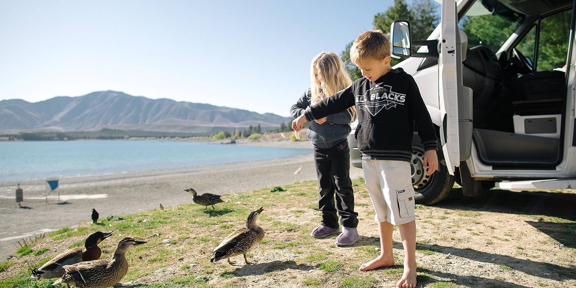 Camperreis nieuw zeeland met kinderen