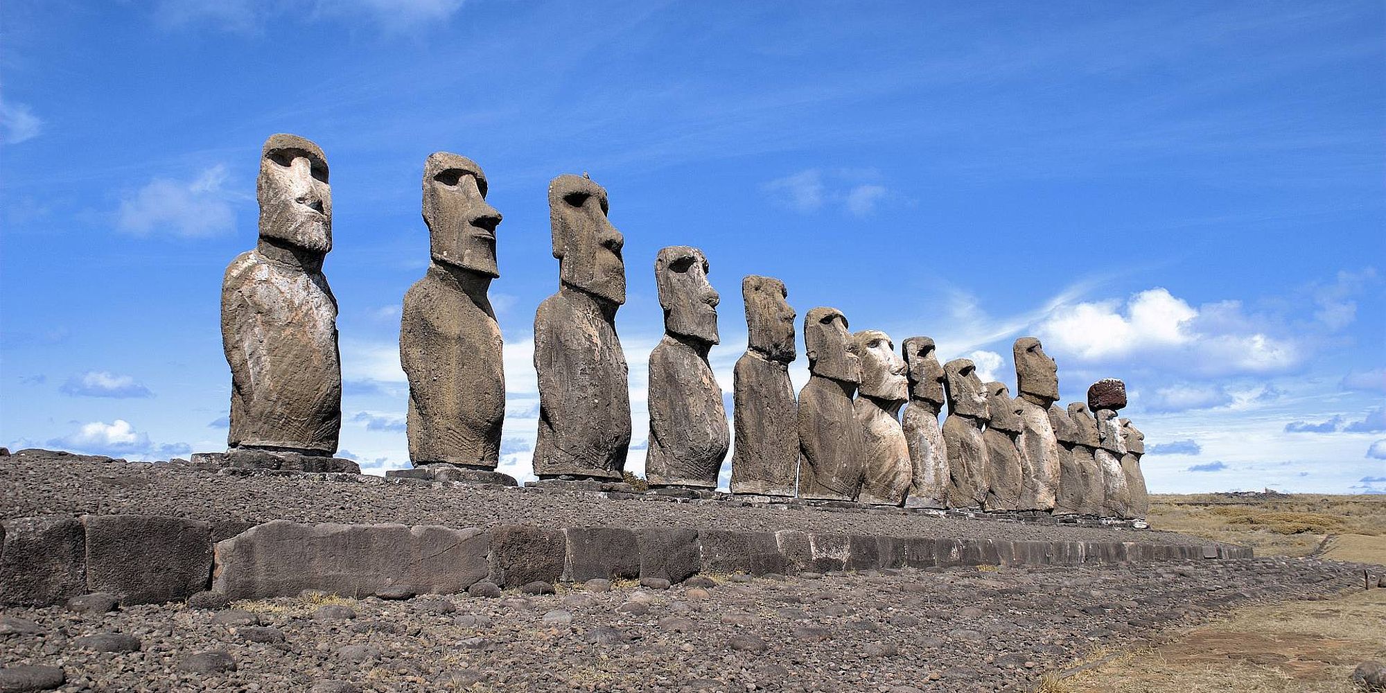Ahu Tongariki moai | vakantie Paaseiland