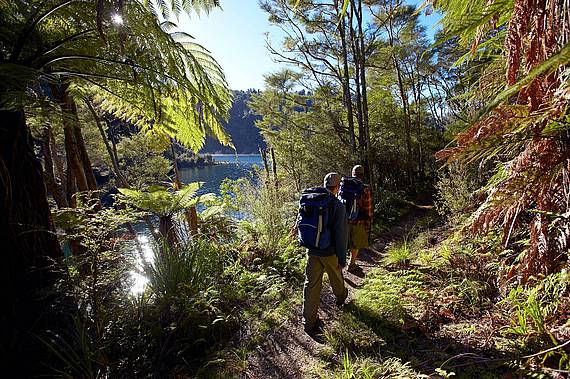 Lake Waikaremoana Track, Te Urewera NP Lake Waikaremoana Track | vakantie nieuw zeeland