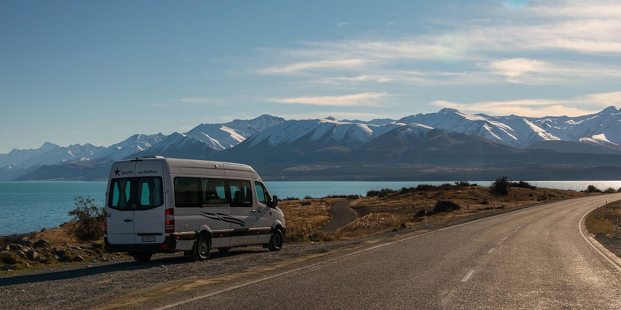 Lake Pukaki camper | camperreis nieuw zeeland