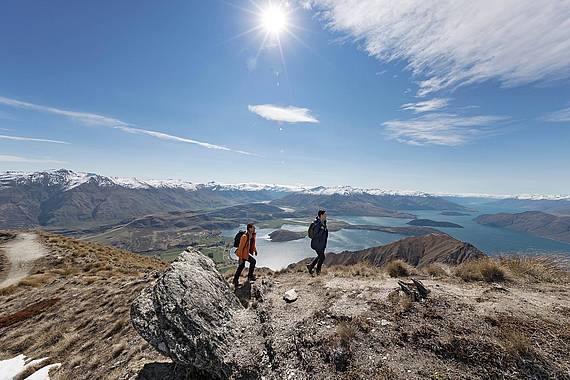 Roys Peak, nabij Wanaka Roys Peak | rondreis Nieuw-Zeeland
