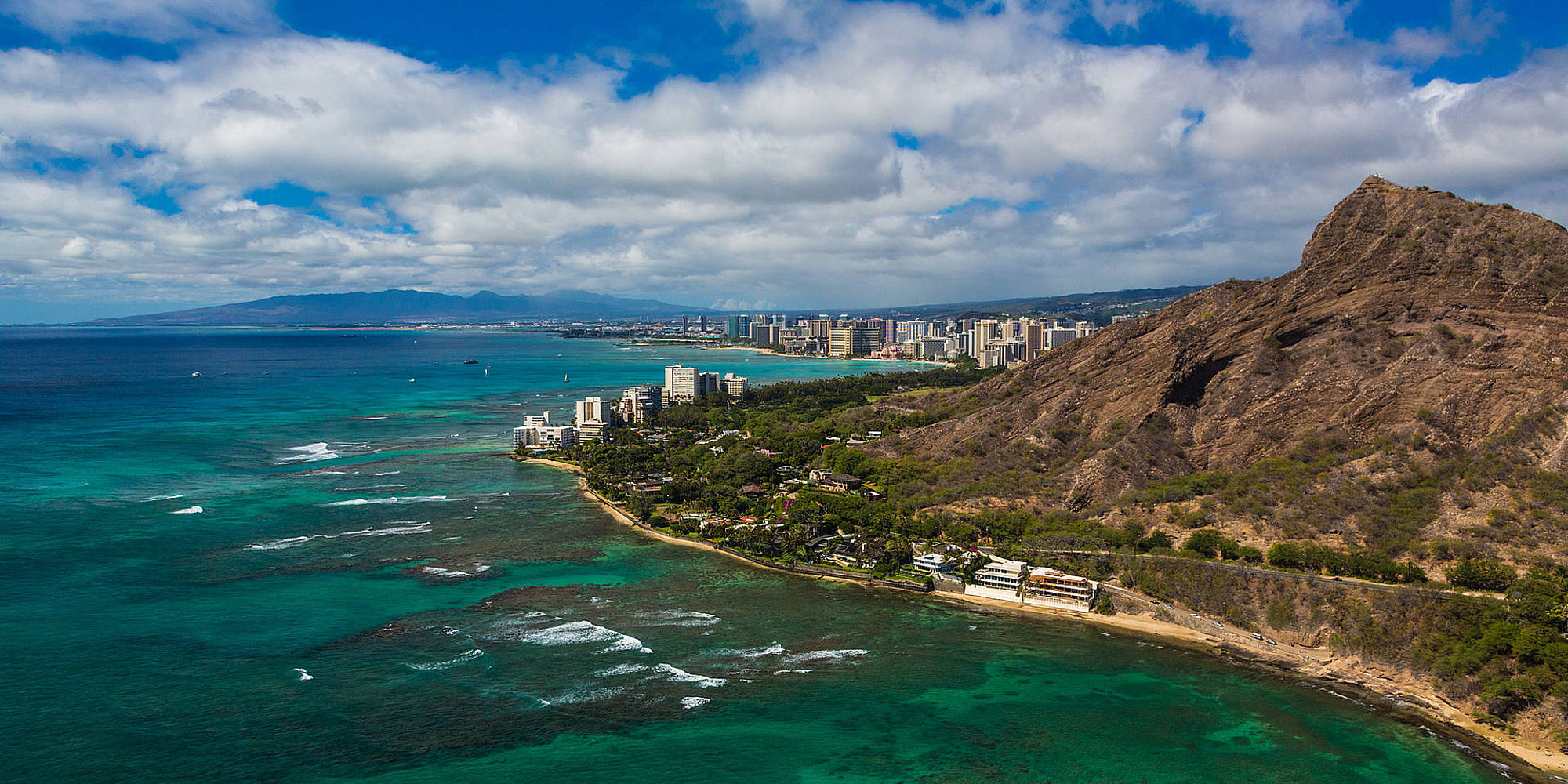 Leahi en Waikiki Beach | vakantie Hawaii