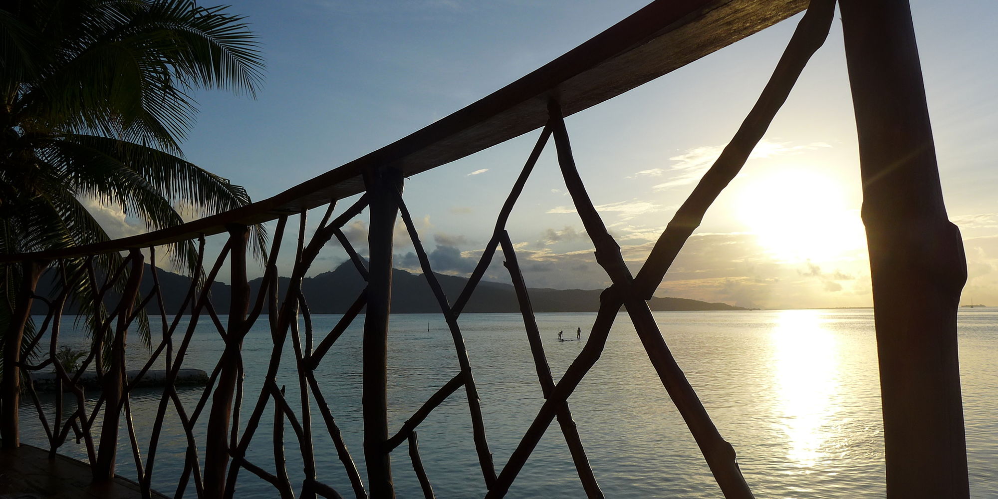 Tahiti zonsondergang | society eilanden