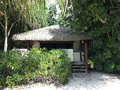 Kleinschalige accommodaties op de Cookeilanden strandbungalow | cookeilanden