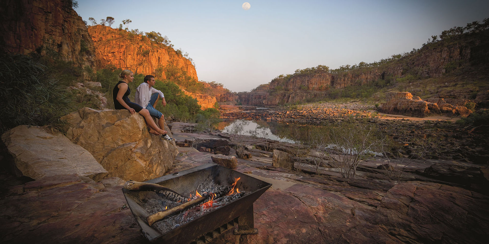 Northern Territory kampvuur | rondreis Australië