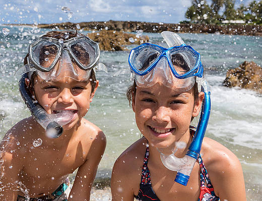 Snorkelen kinderen | Hawaii met kinderen 