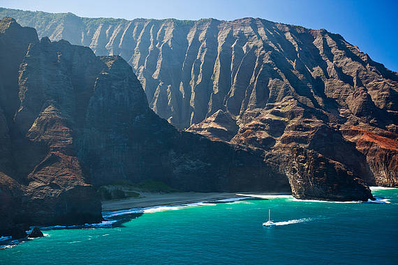 Napali Coast, Kauai Napali Coast | vakantie Hawaii