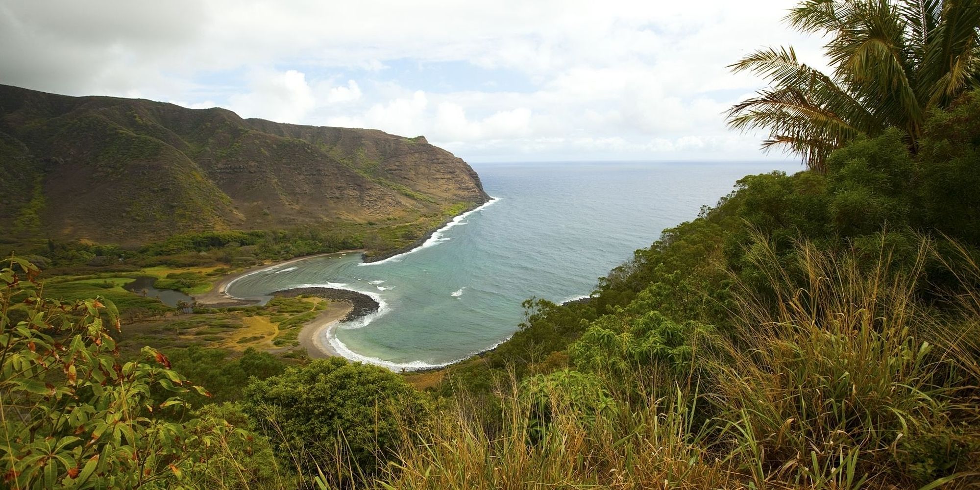 Molokai Halawa Beach Park | vakantie Hawaii