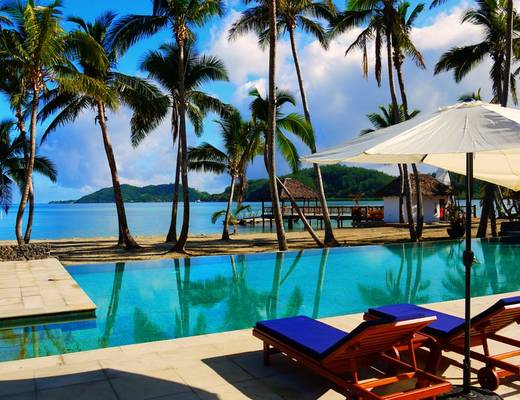 Tropica Island Resort Pool | hotels in Fiji