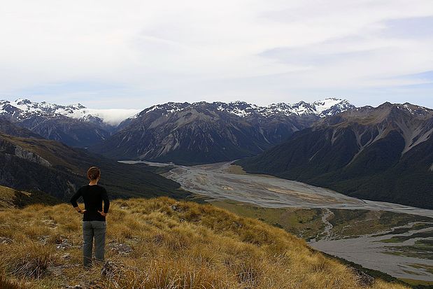 Bealey Spur Track in Arthur's Pass National Park Bealey Spur Track in Arthur's Pass National Park