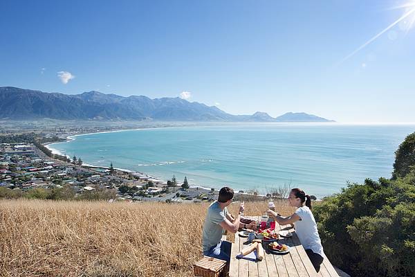 Kaikoura, Zuidereiland Kaikoura picknicken | beste reistijd Nieuw-Zeeland