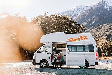 Britz Hitop, Nieuw-Zeeland Britz Hitop | camperreis nieuw zeeland