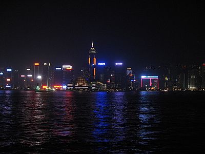 Skyline van Hong Kong Skyline van Hong Kong