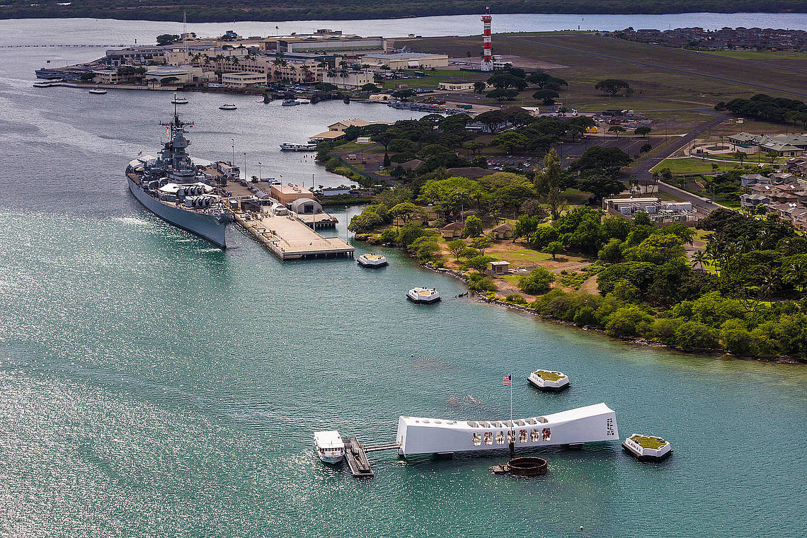 USS Arizona Memorial en USS Missouri USS Arizona Memorial en USS Missouri | vakantie Hawaii