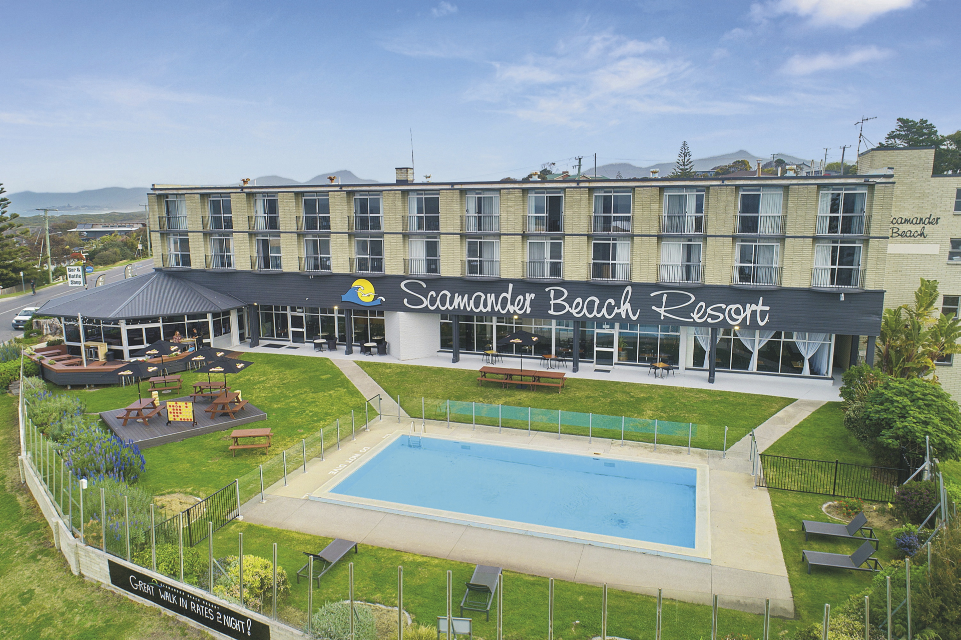 Scamander Beach Resort | accommodatie in St. Helens